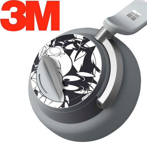 Looney Tunes Sylvester Super Sized Pattern Surface Headphones Skin